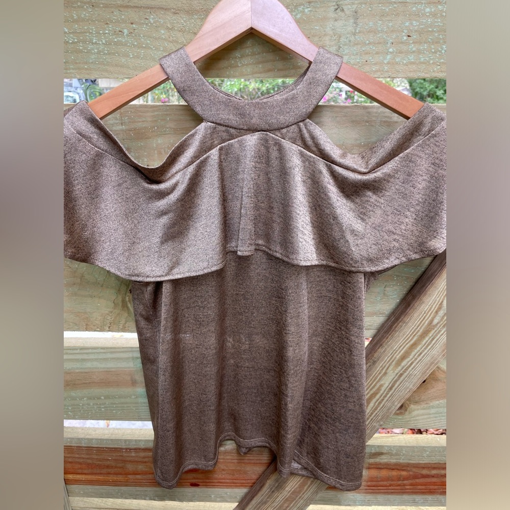 Michael Kors open shoulder top